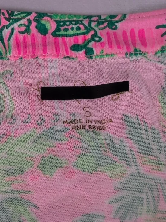 Lilly Pulitzer Lorina Swing Dress Mandevilla Baby Always Worth It Size S *READ - Picture 2 of 8